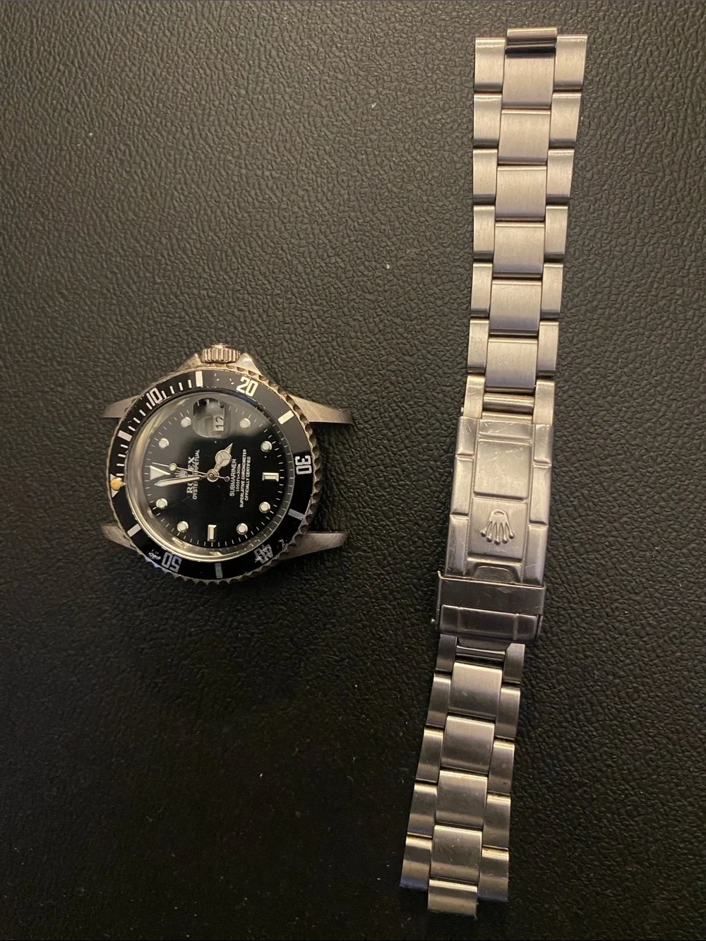 Rolex crown dial
